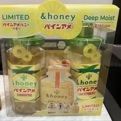 アンドハニー パインアメ シャンプー&トリートメント＆トラベルキット付き