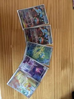 ポケモンカード　メガゲッコウex sr ケロマツ　クロバット　フォッコ ar