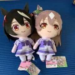 ウマ娘 プリティーダービー 巨大ぬいぐるみ　キタサンブラック　サトノダイヤモンド