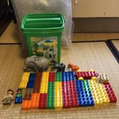 LEGO デュプロ　ぞうさんのバケツand トレーラーハウス