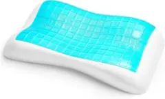 【開封済み・未使用】Juliyas　ジェル枕　低反発枕　首が痛くならない　冷感