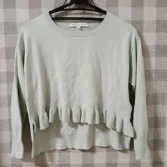 [sale]MERCURYDUOフリルニット 長袖