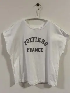 限定お値下げ！pom ponette ジュニア　ホワイト Tシャツ　L 160