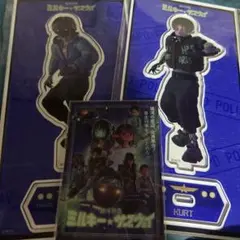 ミルキーサブウェイ　マンガ展　アクリルスタンド　カート　マックス　ステッカー付き