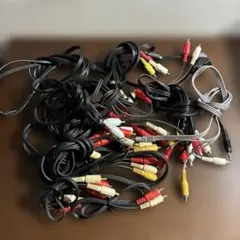 RCAケーブル 複数本セット（13本）