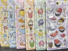 ✨新作✨正規品 たまごあしシール！ぷっくり 立体シール