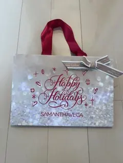 SAMANTHAVEGA ショップ袋 Happy Holidaysのサムネイル