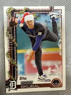 【タリック・スクーバル】sp topps holiday 2025