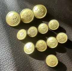 ラルフローレン　ゴールド馬ボタン13個セット 超美品