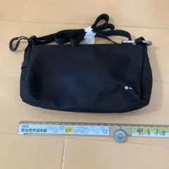 未使用 スノーピークSnow Peak サコッシュ ブラックミニバッグJINSのサムネイル