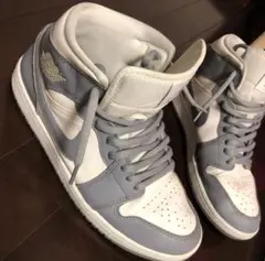 Nike Air Jordan 1 ホワイト/グレー ハイカット