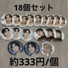 treasure ハルト　缶バッジ　18個セット