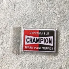 新品 CHAMPION SPARK PLUGS レーシング ワッペン
