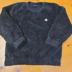 Champion もこもこトレーナー 130cm ブラック