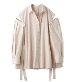 リボンブラウスワンピース