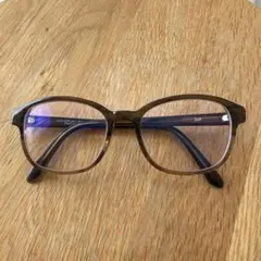 Zoff ブラウン メガネ