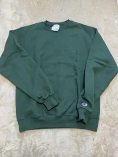 Champion ダークグリーン スウェット S