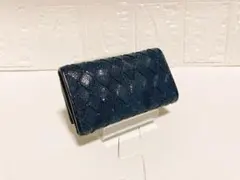 ★簡易梱包版★【新品・高級品】ガルーシャキーケース　イントレ　ネイビー