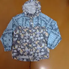 CUBE SUGAR 幾何学模様ジャケット　ポリエステル