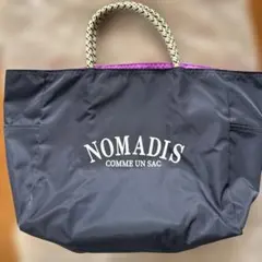 新品 NOMADISトートバッグ ブラウン春夏 ノマディス ラベンダー