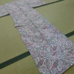 別誂小紋正絹袷辻ヶ花創作品