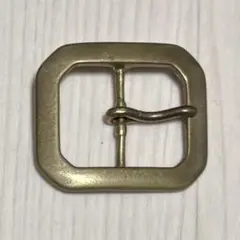 真鍮製 オクタゴンバックル 7cm x 6cm