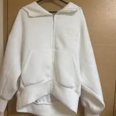 snidel ボリュームパーカー　ホワイト