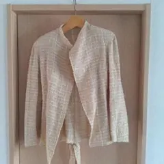 ヴェルイメユパーイエナ 麻カシュクールブラウス ナチュラル サイズ 