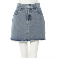 デニム ミニスカート ミニ丈 韓国ファッション y2k