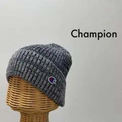 Champion ニット帽 キャップ 帽子 ワンポイント コットン アクリル
