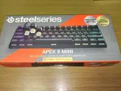 【新品未使用】SteelSeries ゲーミングキーボードApex 9 Miniのサムネイル
