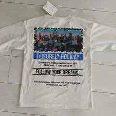 新品未使用 ブランシェス グラフィックプリント 長袖カットソー 130cm