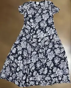 ローラアシュレイ　ヴィンテージタグ　ワンピース　日本製