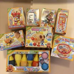アンパンマン おもちゃ セット まとめ売り ボウリング パズル おすし 