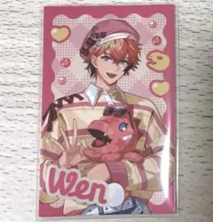にじさんじ ぎゃうるふ 赤城ウェン チェキ風カード