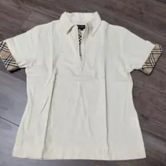 新品未使用BURBERRY LONDONジッパー付きポロシャツ M