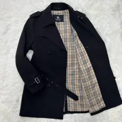 2025年最新】BURBERRY BLACK LABEL メンズ トレンチコートの人気