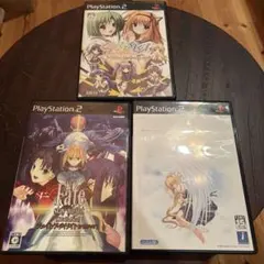 PS2ソフト　まとめ売り　AIR/Fate/SHUFFLE!