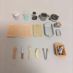 シルバニアファミリー　ミニチュアキッチンセット