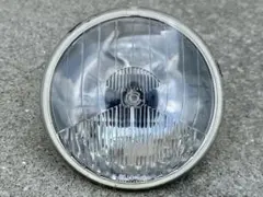 バイクヘッドライト 旧車 ヤマハ？12v50w/40w/3w - メルカリ