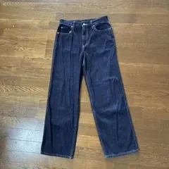 ワイドストレートデニム　25.