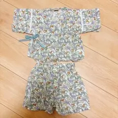 petit main 恐竜柄 ベビー甚平 80cm 男の子