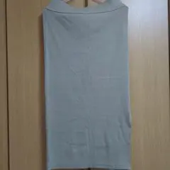 ベージュ タイトスカート スリット入り