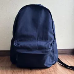 無印良品　ネイビー　リュックサック
