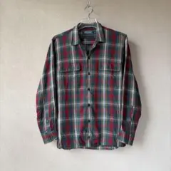 90s Polo Ralph Lauren レーヨンシャツ チェック　好配色　L