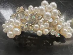CLIP PARIS　真珠バレッタ➕1セットおすすめいたします