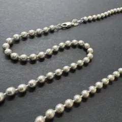 【超太め47㎝ 17g 3.5㎜ボール】ボールチェーンネックレス