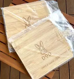 ◆2枚セット♥かわいい♥「DOD」ロゴ入り◆カッティングボード◆未使用品◆