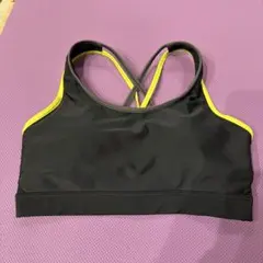 NERGY スポーツブラ ブラック×イエローのサムネイル