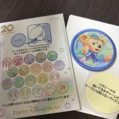 カラフルハピネス　ワッペン　ダッフィー　20周年　ダフフレ　ディズニーシー